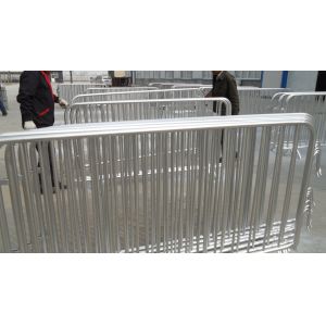 Galvanized Crowd Control Barrier