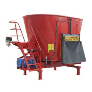 2 Tons 22kw Vertical TMR Mixer Stirring Speed 24.8 Rpm