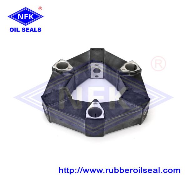 Taiwan Pro-one Black Flexible 90H High Pressure Flexible Motor Coupling Bore Shaft Coupling