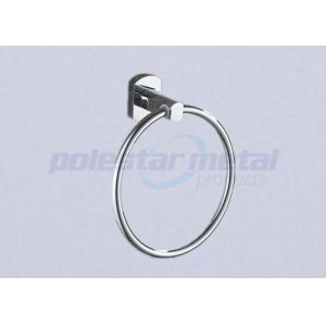 6-1/3" Width Polished Chrome brushed nickel bathroom hardware Towel Ring