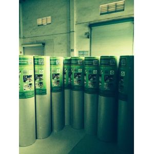 Flame Retardant 15KG Recycled 0.965*30.48m Protective Paper Rolls