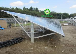 Cheap Adjustable Solar Single Pole Structure 2020 Solar Panel Ground Pole Mounting Bracket for sale