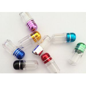 10ml Plastic Bottle With Metal Cap ISO9001 Blue Rhino Capsules
