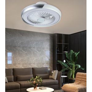42 Inches Quiet Ceiling Chandelier With Fan Three ABS Blades