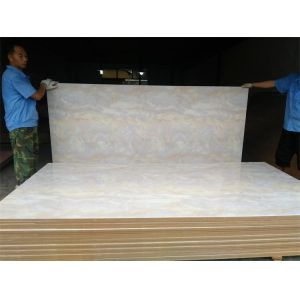 Marble color High gloss 18mm 12mm laminate furniture acrylic mdf boards in china