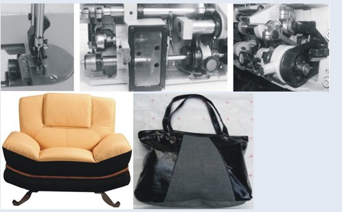 Heavy Duty Compound Feed Lockstitch Sewing Machine FX4410
