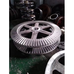Right Hand 42CrMo4 Alloy Steel Bevel Pinion Gear And Bevel Gear Factory Price