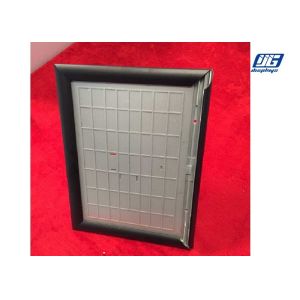 Desktop Aluminum A4 Photo Frames PC / Acrylic Backboard Adjustable Support Shelf