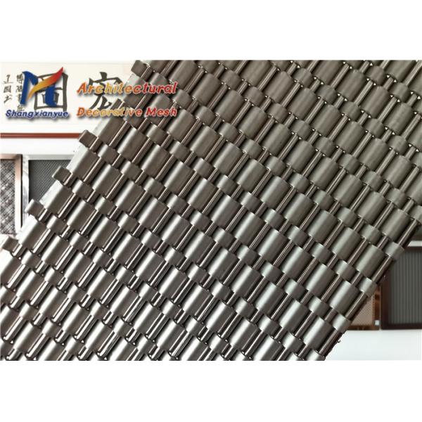 Electrolytic Polishing Elevator Mesh Black 316 Stainless Steel Wire