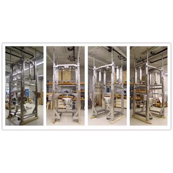 Ton Bag Dump Station Big Bag Unloader With Conveyor