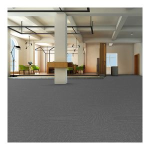 Indoor Carpet Plain PP Carpet Tiles 20x20 Inch For Shared Space Or Home