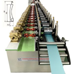 0.35mm Thickness Roll Forming Machine Aluminum PU Shutter 7.5kw