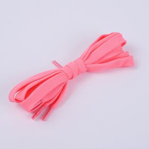 Polyester Shoestring Shoelaces 1cm Width Colored Shoestrings