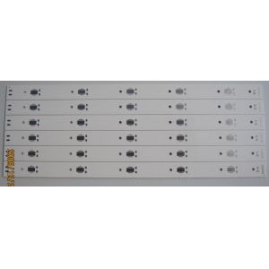 Bulb Lighting Aluminum Single Sided PCB Board 1 Layer With High Thermal