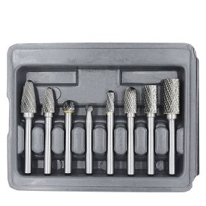 SA 6mm 6.35mm Cylinder Shape 1/4 Inch Shank Tungsten Carbide Rotary Burrs for