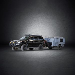 NJSTAR Explorer Lightweight Offroad Capable Camper Trailer for Comfortable