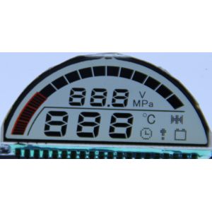 Customized Automobile Instrument BTN LCD Screen 7 Segment LCD Display