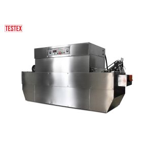 3 Air Circulation Fans Laboratory Tenter , Flexible Continuous Pin Chain Type