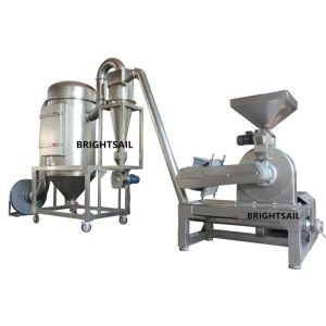 China Brightsail 500kg/H Wet And Dry Grain Grinder Food Processing Micro Pulverizer on sale