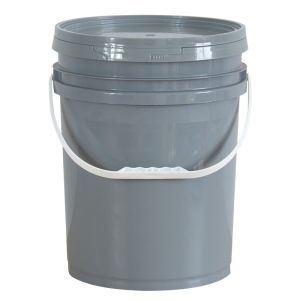 Thickened 20 Liter Food Grade 5 Gallon Plastic Pail Bucket With Lid Handle For Paint Oil
