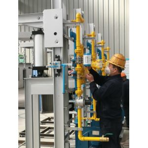 50 M3/H NG Ladle Preheating System Induction Heat Treating Equipment 3KW