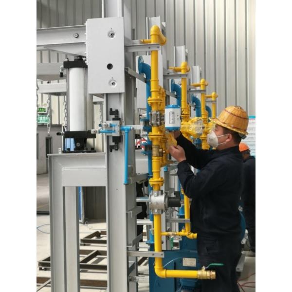 Quality NG Natural Gas Ladle Preheating System 900C Rotary Air Preheater For Casting Factory wholesale