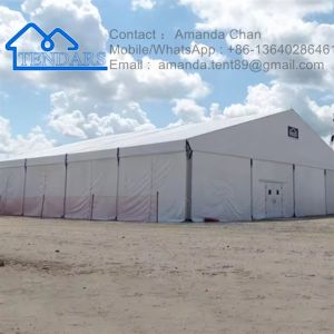Large Outdoor Custom Water-Proof / Fire-Proof / Self-Cleaning Storage Warehouse