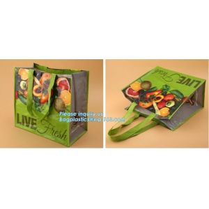 Reusable Advertising PP Woven Shopping Bag,Custom Laminated Shopping PP Woven