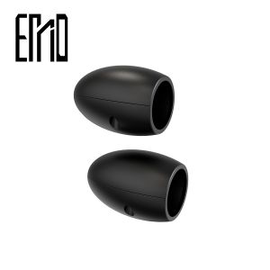 HL-002 Black 3000LM Custom Motorcycle Headlight Fit Modified Triple Tree