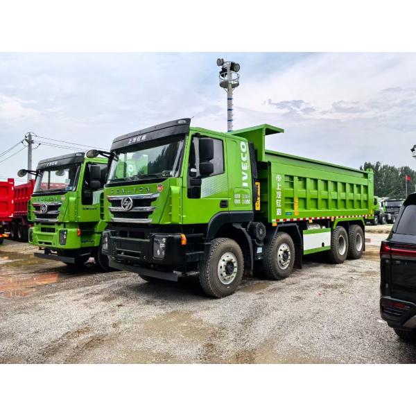 Used SAIC Hongyan 460hp dump truck 12 wheels Available