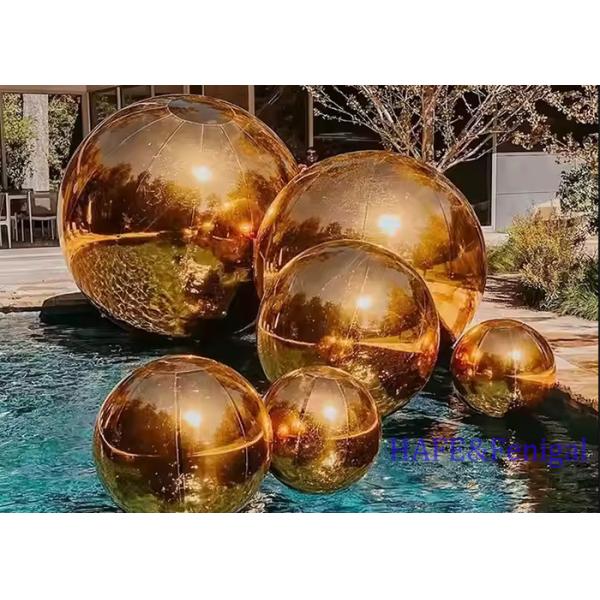 Custom Inflatable Metal Ball Mirror Ball Decoration Activity Atmosphere