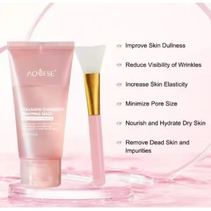 Firming Hydrating Overnight Peel Off Collagen Face Night Mask Moisturizing