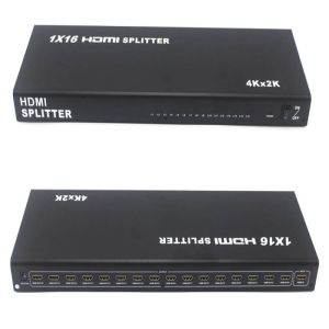HDMI Video Splitter 1 In 16 Out , AV Video Distributor For 4K Displays