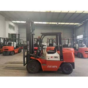 Cheap Heli K35 3.5 Tons 4 Meters Used Heli Diesel Forklift in Perfect Working Performance for sale