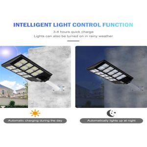 Outdoor All In One Integrated Solar Street Light IP65 Waterproof ABS Housing