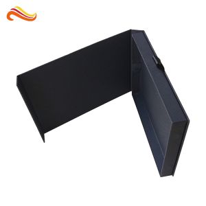 Magnetic Luxury Gift Boxes Square Shape Paper Material With Hot Stamping Pattern