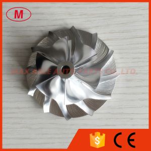 China CT10 40.60/64.00mm Upgrade 17201-0L020 6+6 blades turbo billet/milling/aluminum 2024 compr on sale