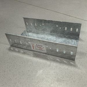 Galvanized Electrical Wiring Metallic Perforated Cable Tray Long Lasting Durability