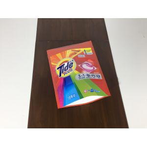Printed 3 Side Seal MPE Stand Up Packaging Pouches
