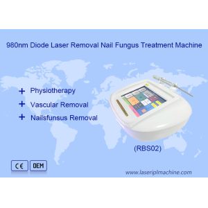 Portable Diode 980nm Laser Spider Vein Removal Machine / Vascular Laser Machine