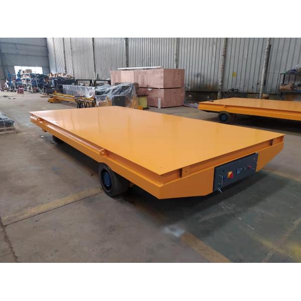 Made in China anti-explosion 20ton automatic heavy duty material handling equipment electric flat cart tool trolley cart