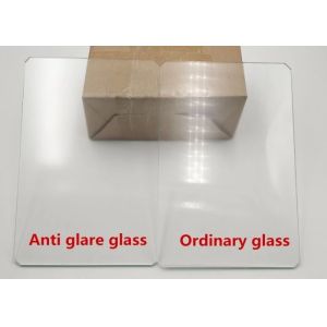 High Transmission Anti Newton Transparency Diffuse 1mm Non Glare Glass