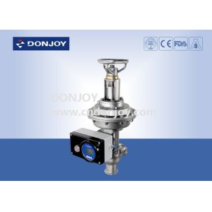 Diaphragm Regulating Valve with manual and pneumatic integrated type