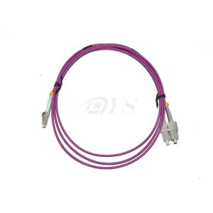 SC UPC - SC UPC Optical Fiber Patch Cord , Network Patch Panel Cutout