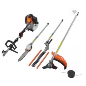 42.8CC 4 In 1 Grass Trimmer 1.35KW Gas Powered Hedge Trimmer CDI Ignition