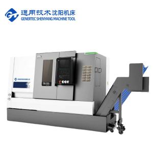 Cheap SMTCL Multi-purpose CNC Lathe T5.2-500Q Fanuc System Metal Processing 3 Axis Slant Bed CNC Lathe for sale