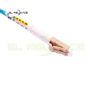3.0mm Om4 Lc To Lc Fiber Patch Cable duplex fiber patch cord for FTTH