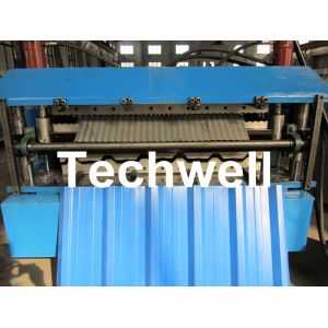 Manual / Automatical Type Double Roof Roll Forming Machine For Metal Roofing, Sheet Roof