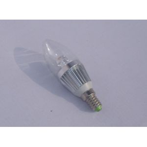 3W E14 180lm 5000K SAMSUNG LED Candle Light Bulbs For Recess Lighting, Shelf