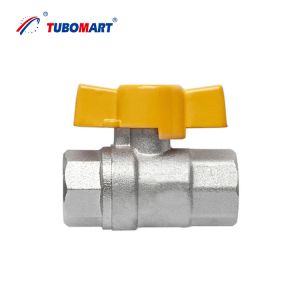 Cheap OEM China 24 years Manufacture Full Brass Ball Valve 1/2'' Gas/Water Shut-off Valve for Gas Pipe for sale